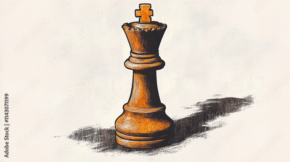 Chess-themed background featuring king and queen pieces arranged on a board, symbolizing leadership and decision-making strategies Chess-themed background featuring king and queen pieces arranged on a board, symbolizing leadership and decision-making strategies