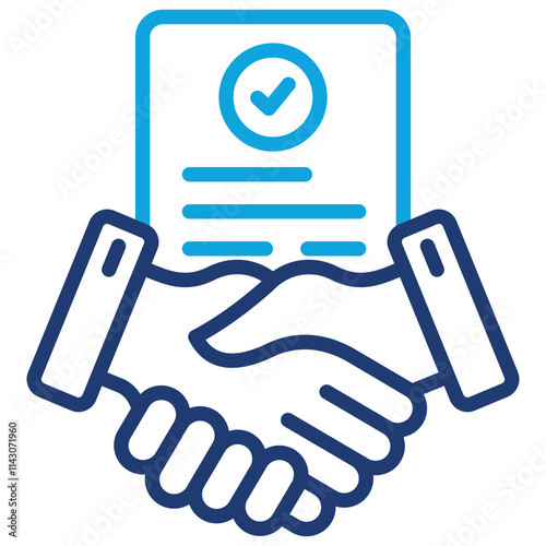 Contract Negotiation Icon