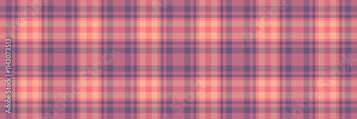 Female tartan background plaid, motif texture check textile. Hounds pattern vector seamless fabric in red and violet colors.