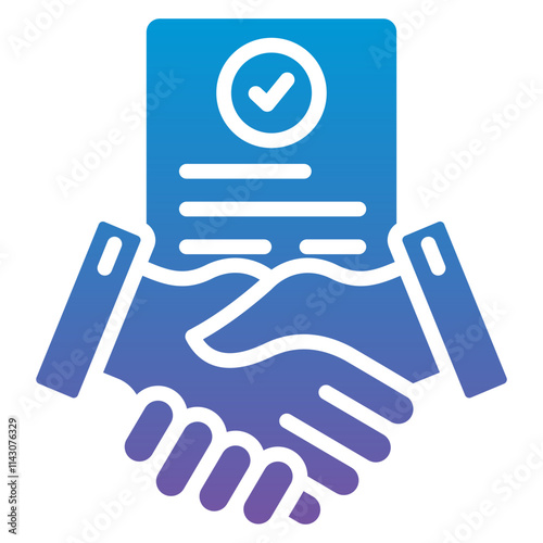 Contract Negotiation Icon