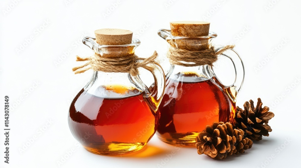 Luscious Maple Syrup on a Pristine White Backdrop - A Sweet Addition to Your Favorite Desserts and Confectionery Creations Luscious Maple Syrup on a Pristine White Backdrop - A Sweet Addition to Your Favorite Desserts and Confectionery Creations