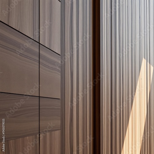 Wallpaper Mural Wooden wall wood concrete design wood design concrete architecture wall floor modern Torontodigital.ca