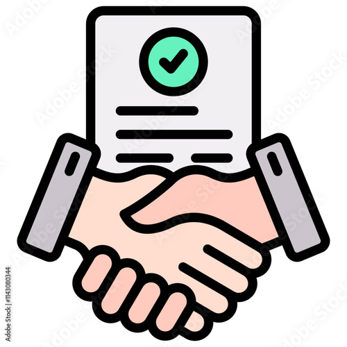 Contract Negotiation Icon