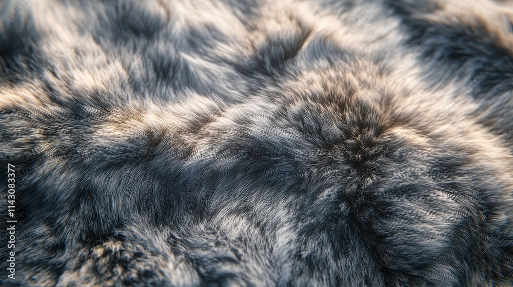 Close-up of fur coat texture, showcasing intricate patterns and softness Close-up of fur coat texture, showcasing intricate patterns and softness