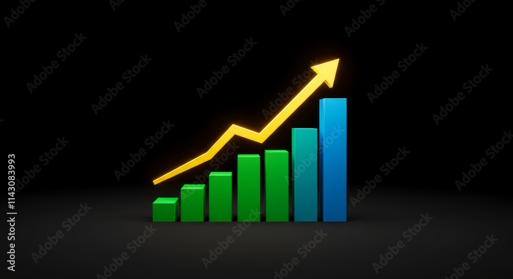 A graph displaying an upward trend, illustrating growth and increasing values over time. Ideal for representing financial progress, business expansion, or positive performance metrics. A graph displaying an upward trend, illustrating growth and increasing values over time. Ideal for representing financial progress, business expansion, or positive performance metrics.