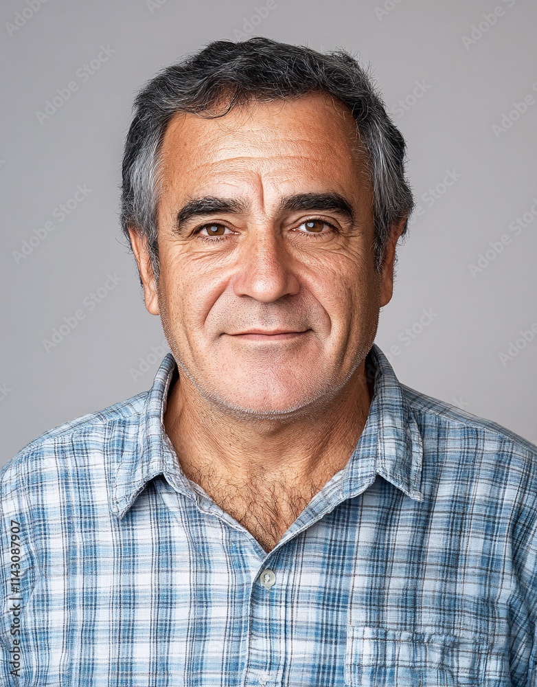 ID Photo for Passport : Spanish adult man 9 ID Photo for Passport : Spanish adult man 9