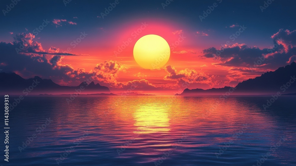 Colorful sunset Colorful sunset