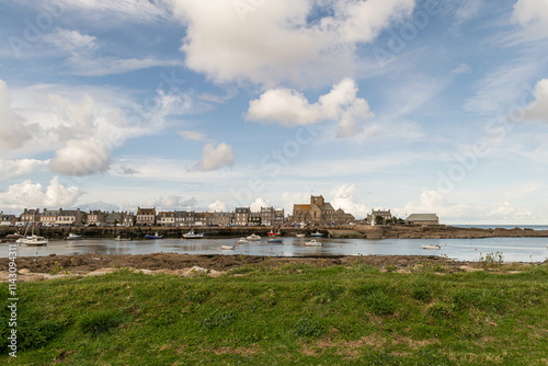 Panorama di Barfleur (Normandia, Francia)