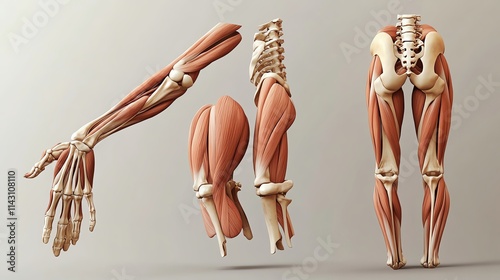 Step-by-step process for Musculoskeletal including key procedures and assessment tips--ar 16:9 photo