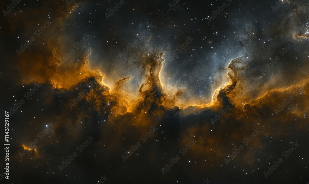 Cosmos Background with Colorful Nebula Clouds and Stars. Galaxy Astronomy image Showing an Interstellar Celestial View of Outer Space beyond the Milky Way. Cosmos Background with Colorful Nebula Clouds and Stars. Galaxy Astronomy image Showing an Interstellar Celestial View of Outer Space beyond the Milky Way.