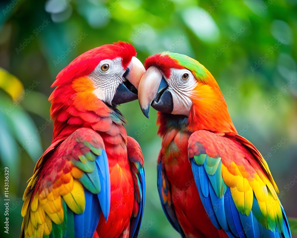 blue and yellow macaw