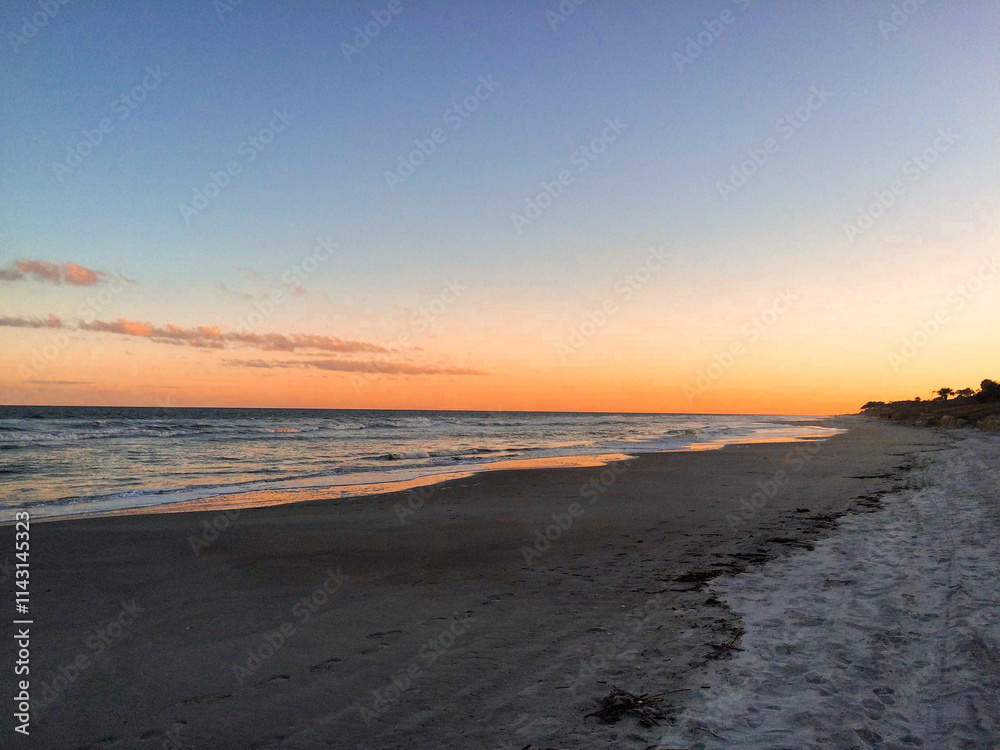 Fototapeta premium Ocean Sunset