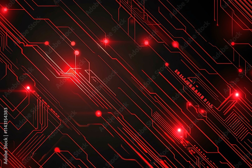 Dynamic technology-inspired abstract background with sharp red, black, and silver lines, creating a sleek and futuristic digital design. Dynamic technology-inspired abstract background with sharp red, black, and silver lines, creating a sleek and futuristic digital design.