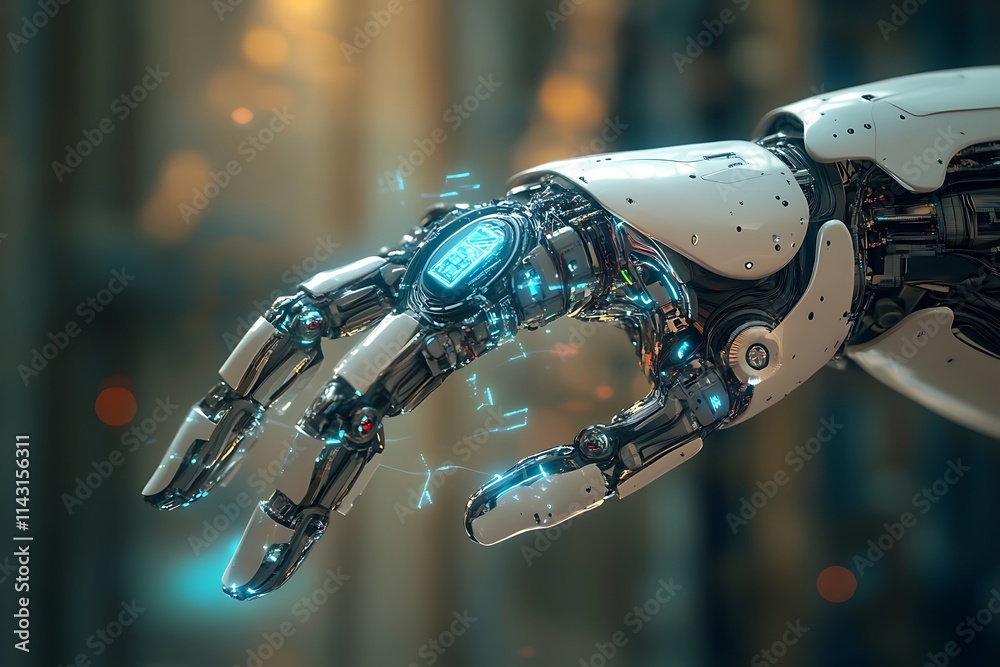 Advanced Robotic Hand: A Glimpse into the Future of Technology Advanced Robotic Hand: A Glimpse into the Future of Technology