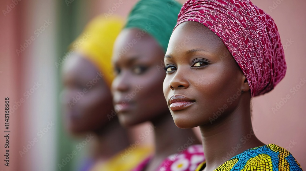 Black History Month African Women in Traditional Dress Culture Beauty Black History Month African Women in Traditional Dress Culture Beauty