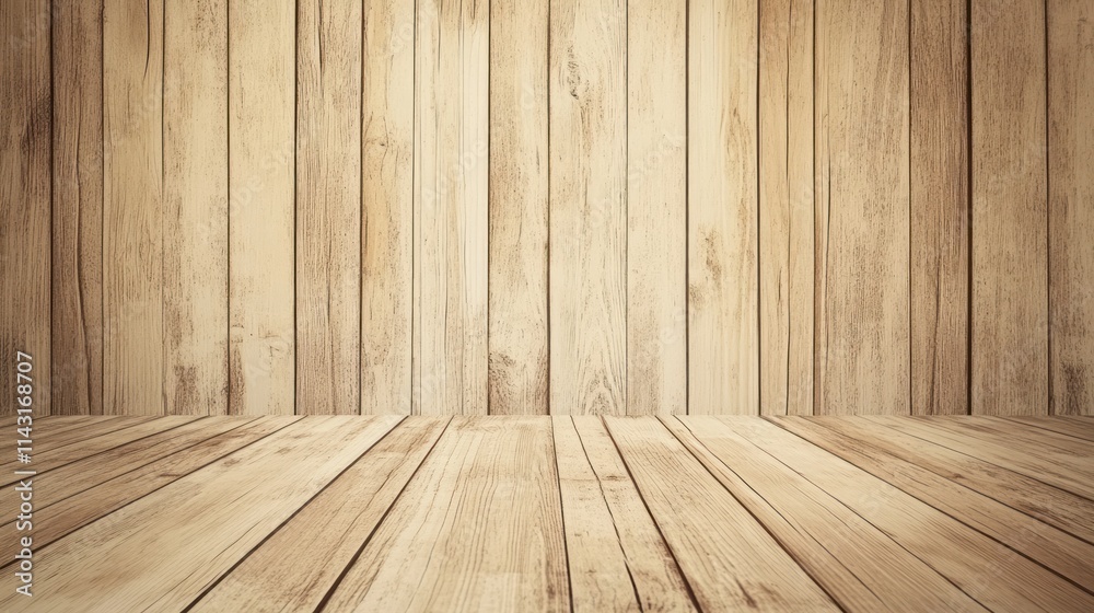 A warm, rustic wooden interior with a textured wall and floor, ideal for backgrounds or cozy settings. A warm, rustic wooden interior with a textured wall and floor, ideal for backgrounds or cozy settings.