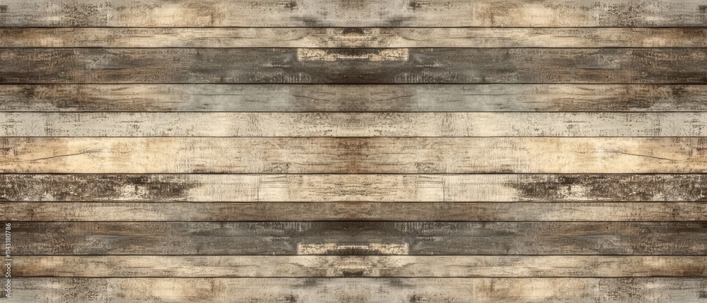 Rustic reclaimed wood background with weathered planks in varying shades of brown and gray, creating a vintage look. Rustic reclaimed wood background with weathered planks in varying shades of brown and gray, creating a vintage look.