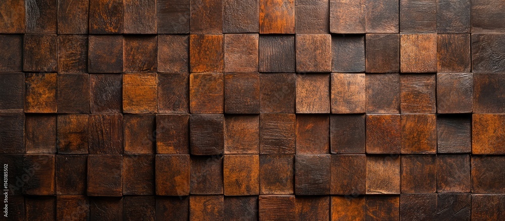 Textured brown brick wall background showcasing a contemporary design suitable for interior and architectural project applications Textured brown brick wall background showcasing a contemporary design suitable for interior and architectural project applications