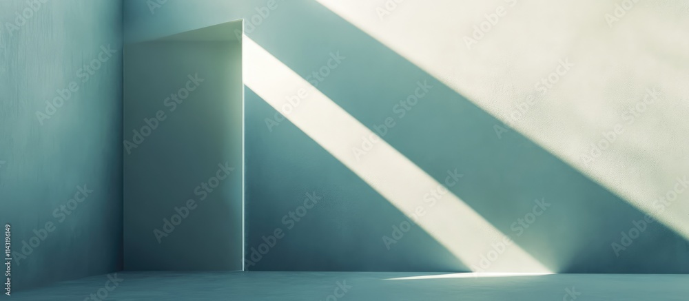 Minimalist interior with soft natural light casting shadows on a clean wall showcasing a modern aesthetic for design inspiration Minimalist interior with soft natural light casting shadows on a clean wall showcasing a modern aesthetic for design inspiration