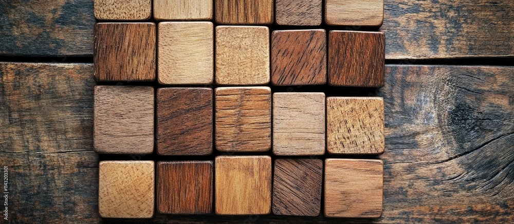 Wooden blocks arranged for a perpetual calendar with copy space ideal for advertising home decor or creative time management solutions Wooden blocks arranged for a perpetual calendar with copy space ideal for advertising home decor or creative time management solutions