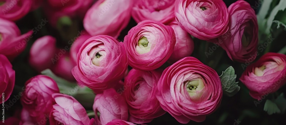 Bridal bouquet featuring vibrant pink ranunculus flowers beautifully arranged for weddings and special occasions Bridal bouquet featuring vibrant pink ranunculus flowers beautifully arranged for weddings and special occasions