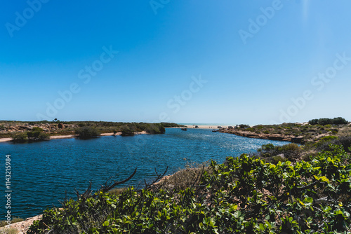 Yardie Creek in Cape Range National Park in western Australia photo