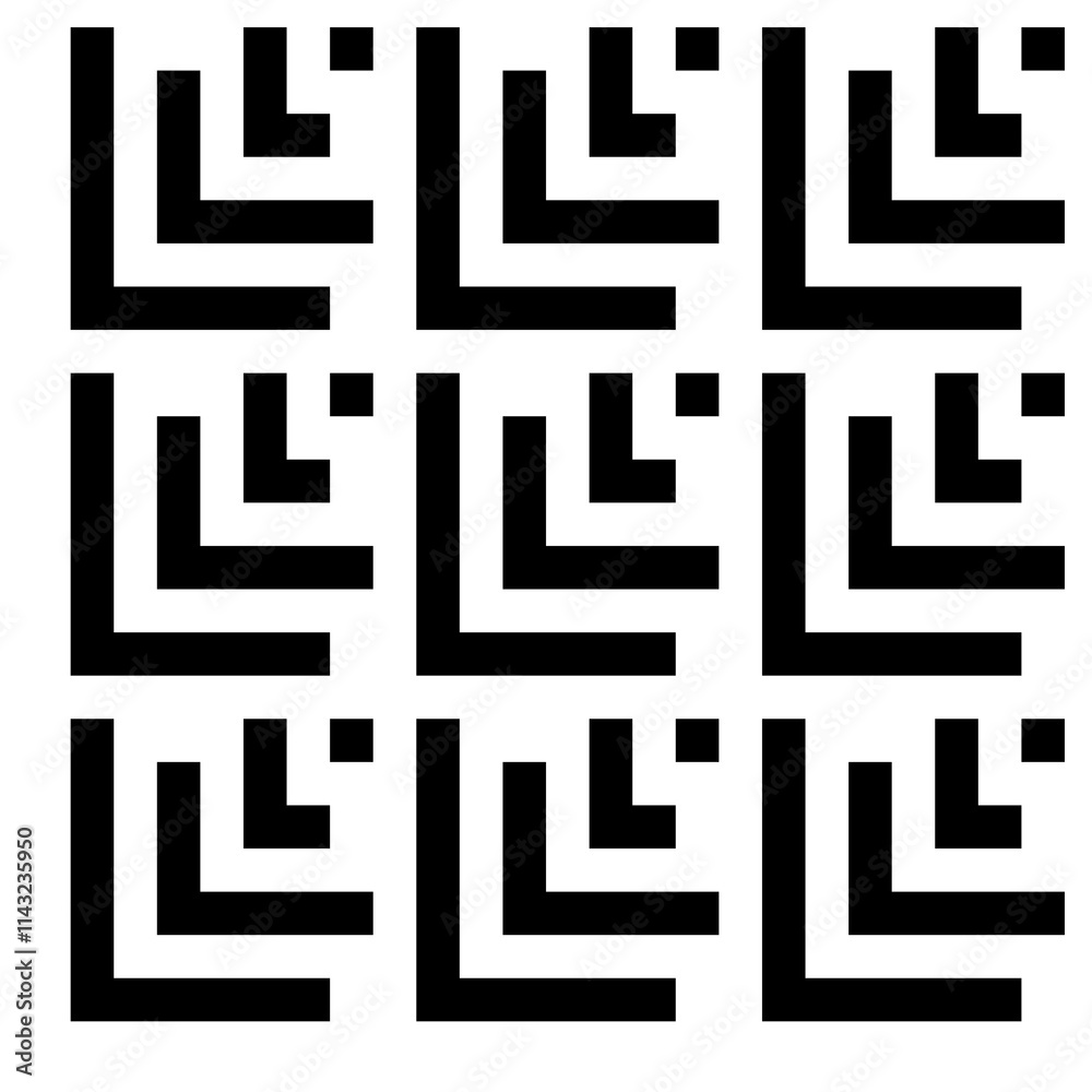 Transparent Geometric Black and White Pattern Background Transparent Geometric Black and White Pattern Background