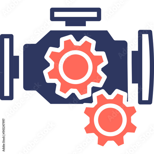 Engine Gear Icon