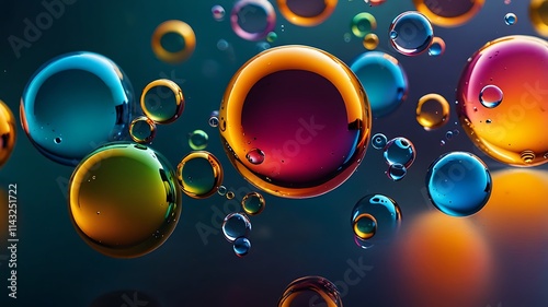 abstract background with circles