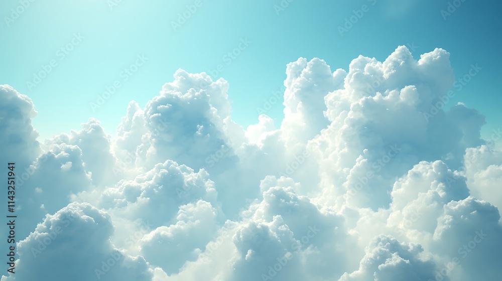 Cloud formation over serene skies nature scene daylight view Cloud formation over serene skies nature scene daylight view