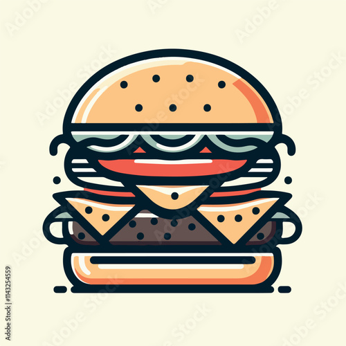 burger illustration