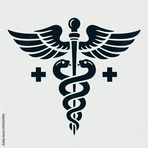 caduceus logo illustration