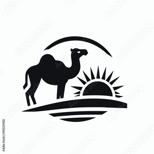 camel logo illustration