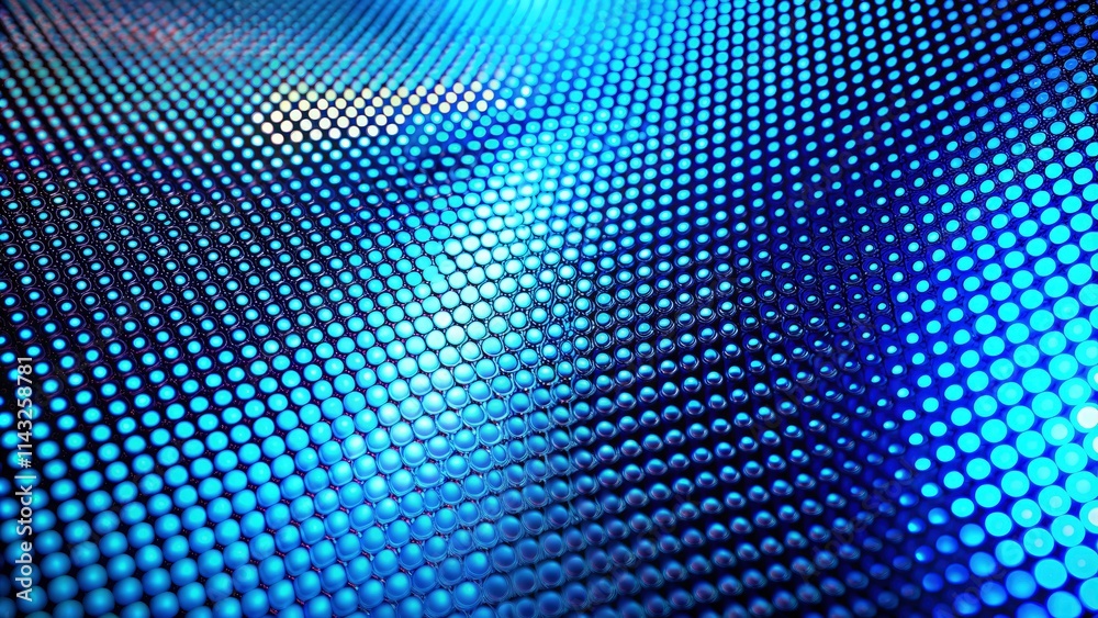 Learn stunning macro techniques.  Discover abstract blue halftone dot background photography in our upcoming webinar.