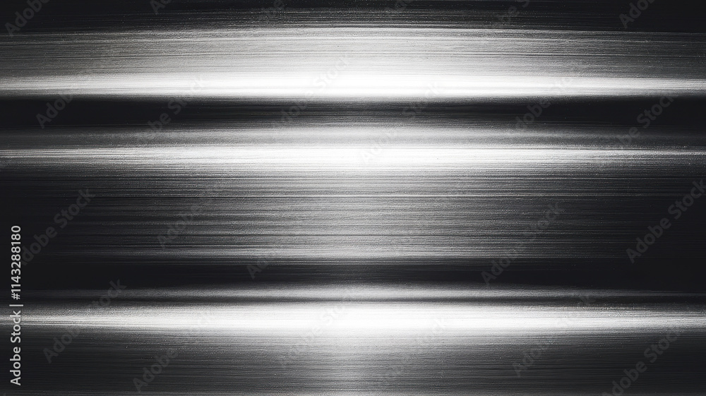 Fototapeta premium Abstract monochrome image featuring smooth metallic textures and gradients creating a sleek, modern aesthetic.