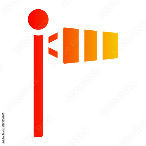 windsock gradient icon