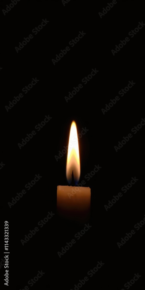 Isolated flickering candle flame, glowing bright against a pure black background, candlelight, fire photography Isolated flickering candle flame, glowing bright against a pure black background, candlelight, fire photography