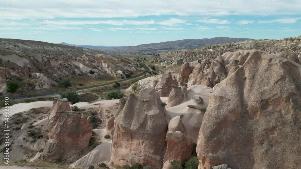 cappadocia, panorama of the mountains, view from the top, landscape of the mountains, cappadocia drone video, turkey capadocia, mountains cappadocia, panorama of the mountains, view from the top, landscape of the mountains, cappadocia drone video, turkey capadocia, mountains