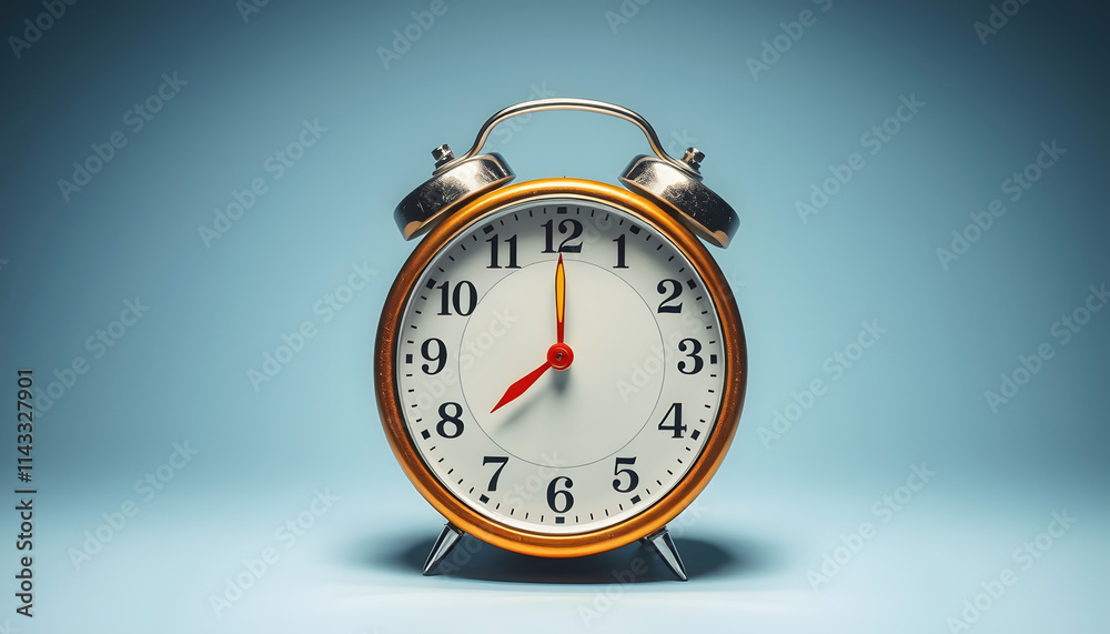 Naklejka premium vintage clock, pop-art, with white tones