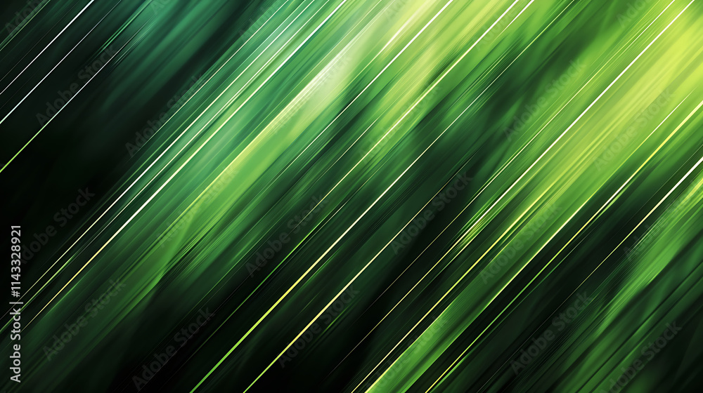 Abstract Green Diagonal Lines Background Abstract Green Diagonal Lines Background