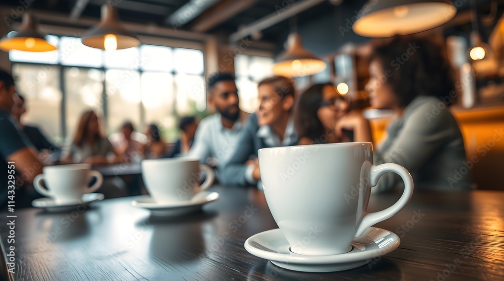 Coffee Break with Friends in Cozy Café, Sharing Conversations and Warm Moments Around Cappuccinos.
Coffee Break with Friends in Cozy Café, Sharing Conversations and Warm Moments Around Cappuccinos.