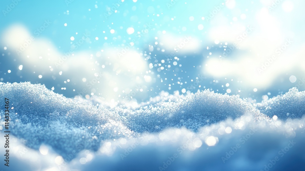 Christmas winter background with snow and blurred bokeh.Merry christmas and happy new year Christmas winter background with snow and blurred bokeh.Merry christmas and happy new year
