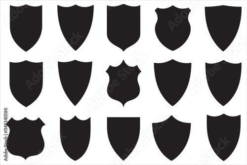 Customizable Shield Logos for Businesses