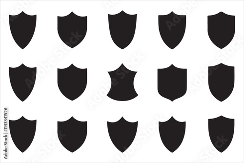Customizable Shield Logos for Businesses