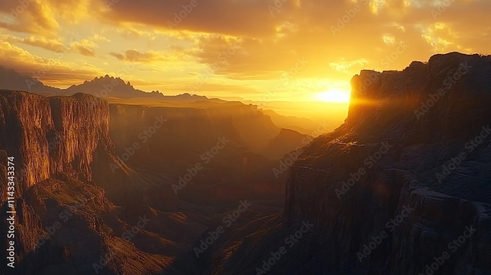 Fototapeta premium Sunset over Grand Canyon
