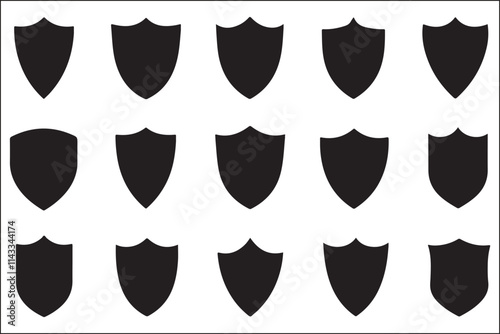Decorative Shield Logo Vector Collection