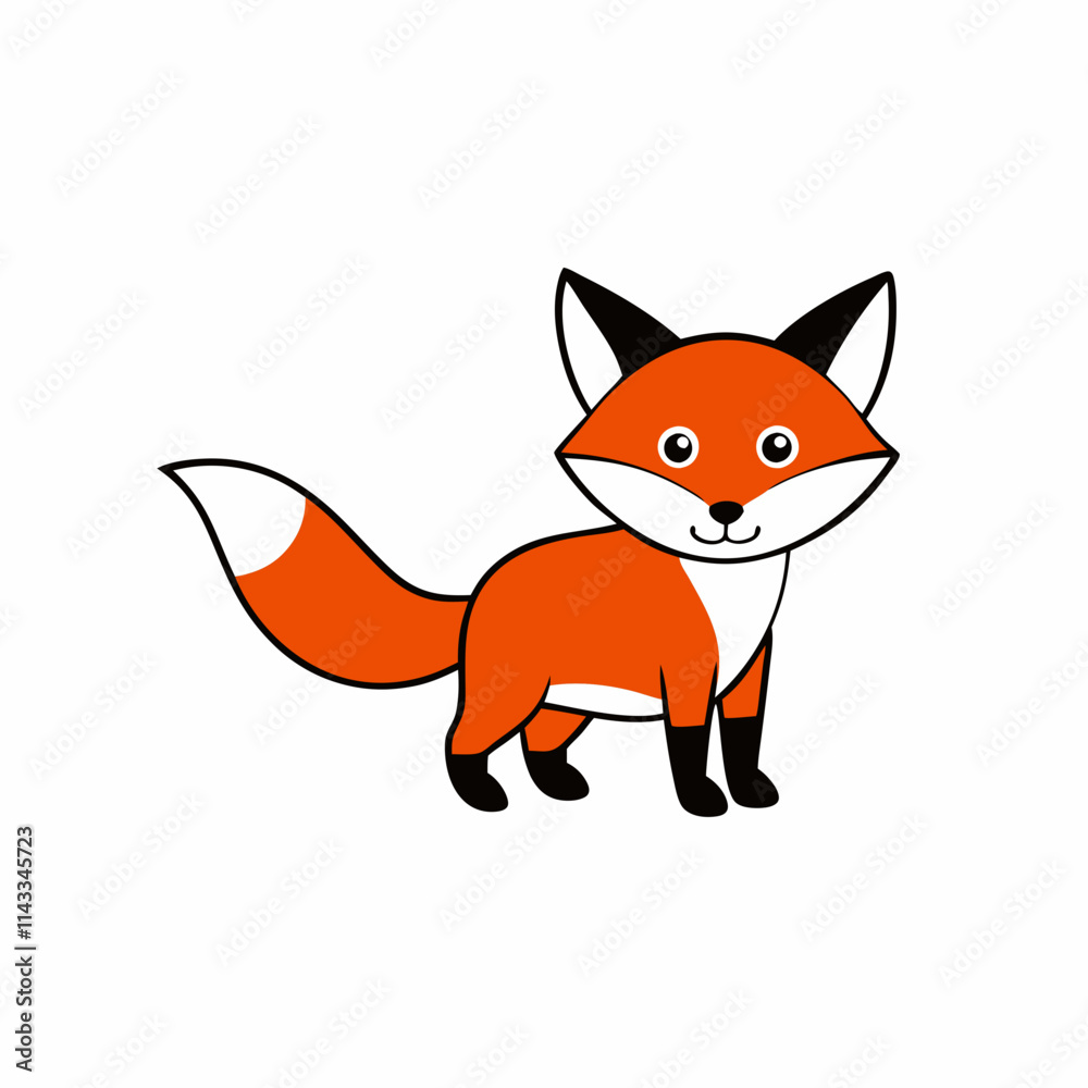 red fox cartoon red fox cartoon