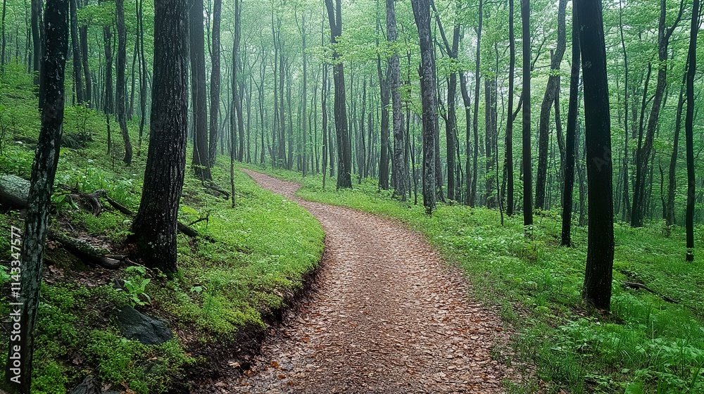 Forest Path: A Serene Nature Walk Forest Path: A Serene Nature Walk