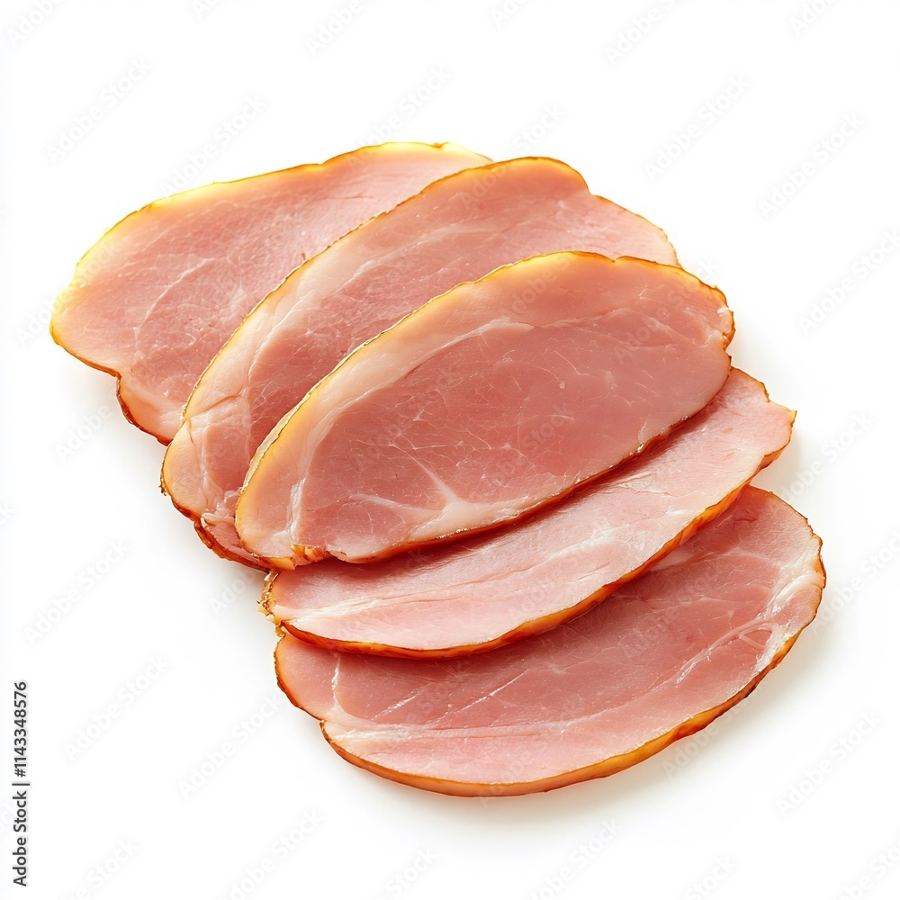 Delicious Smoked Ham Slices, Ready to Eat Delicious Smoked Ham Slices, Ready to Eat