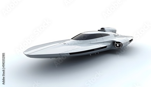 A cutting-edge concept vehicle showcasing advanced materials and propulsion systems.